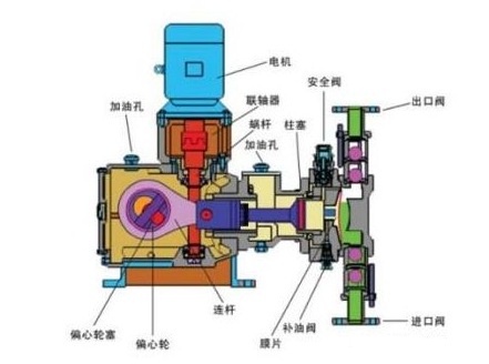 计量泵结构图